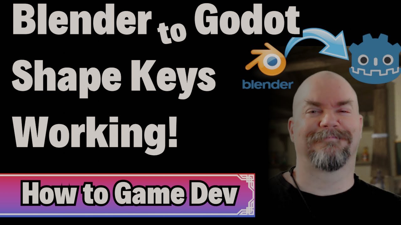 Blender to Godot shape keys