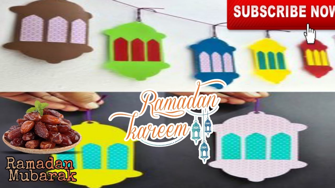 ✨ Easy Ramadan Lantern Wall Hanging🌙 | Ramadan Mubarak DIY Craft 2026 #trending #viralvideo #ramadan