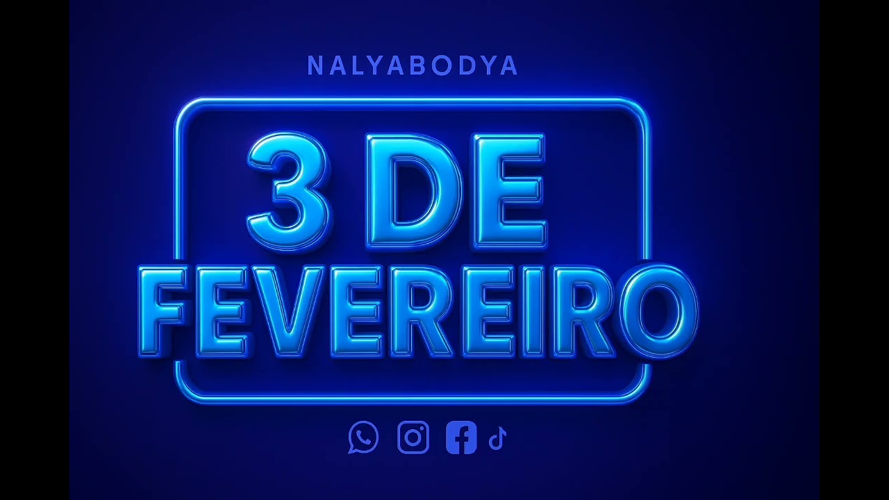 Nalyabodya 3 de Fevereiro Audio Oficial