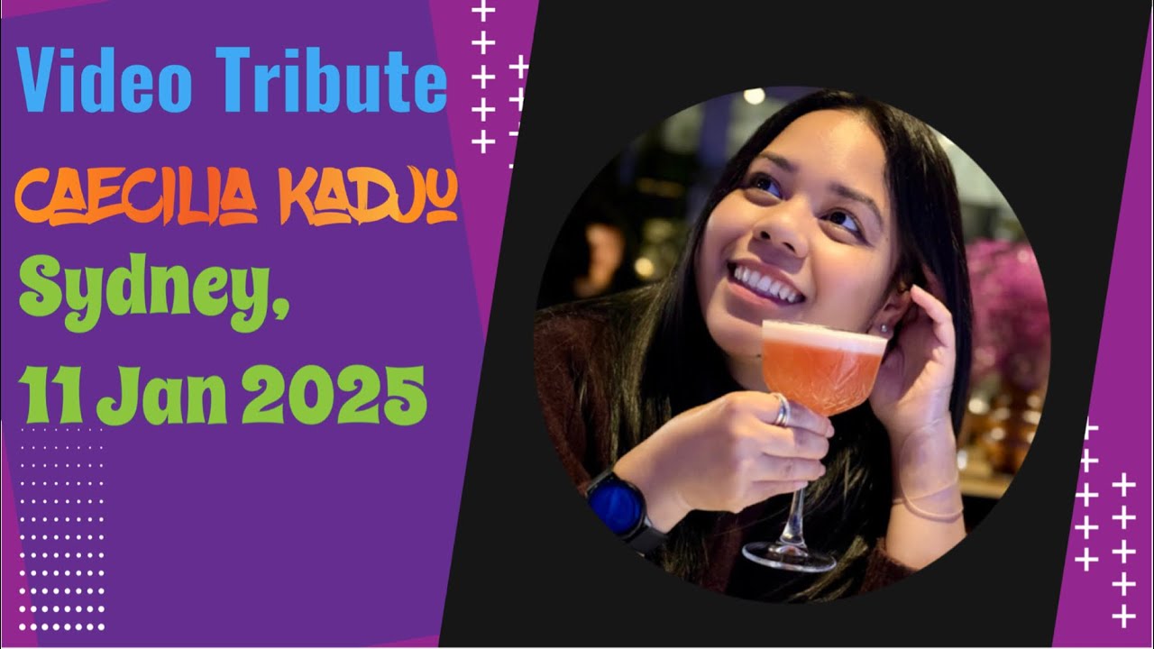 Video Tribute - In loving memory of Caecilia Kadju 11 January 2025