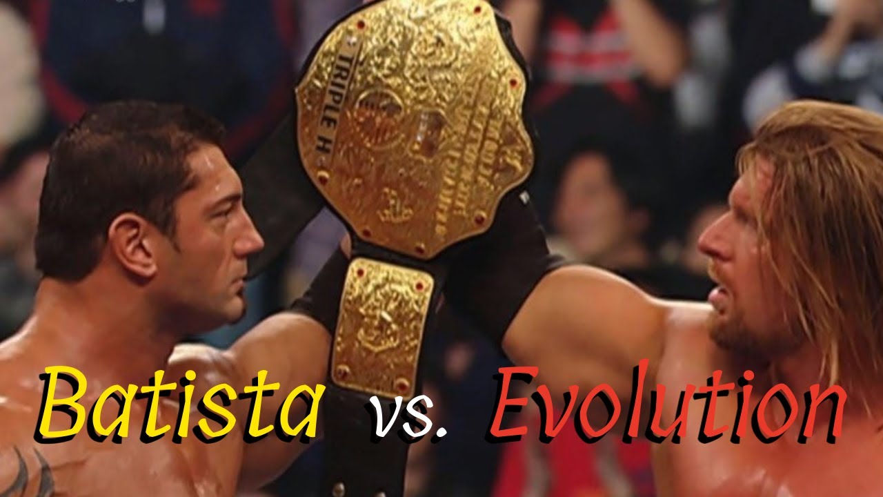WWE史上最佳劇情之一：Batista的進化之路 【摔角故事】