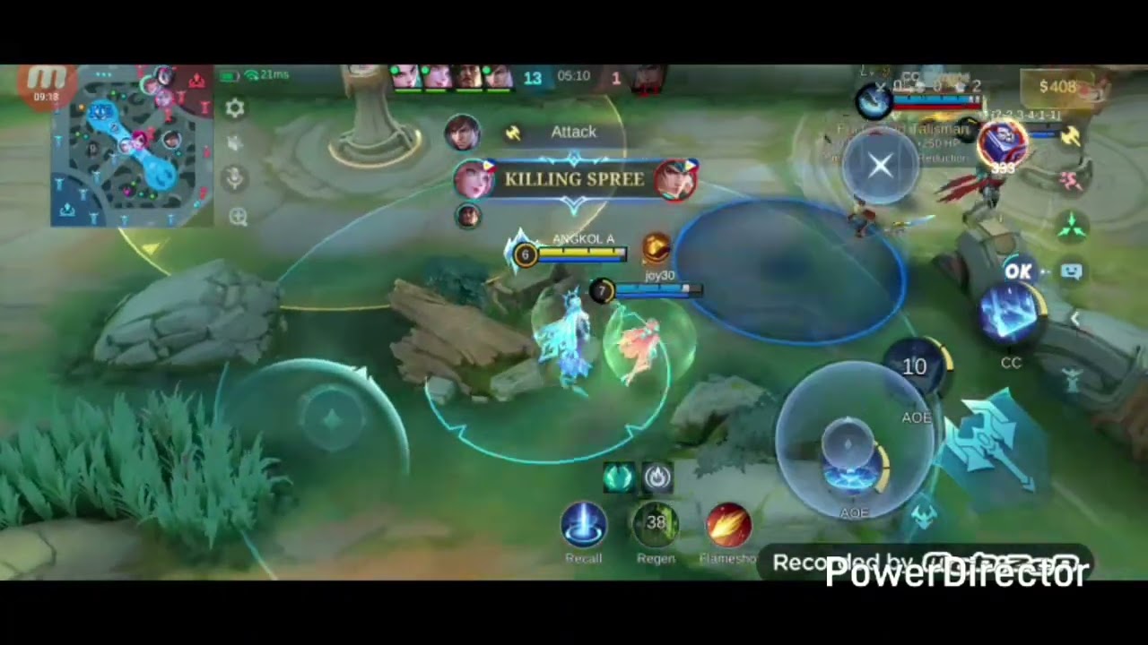 Solo Player sa Rank Game gamit si Aurora 