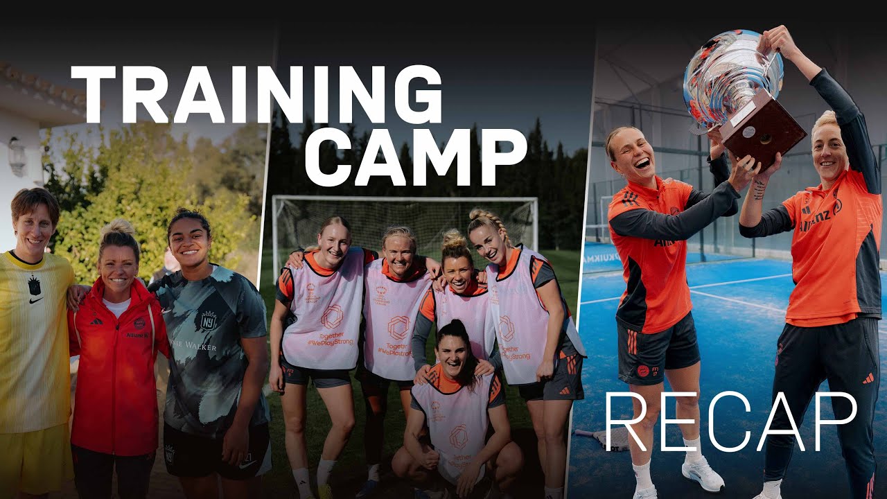 FC Bayern Frauen Wintertrainingslager 2026 im großen Recap 📹