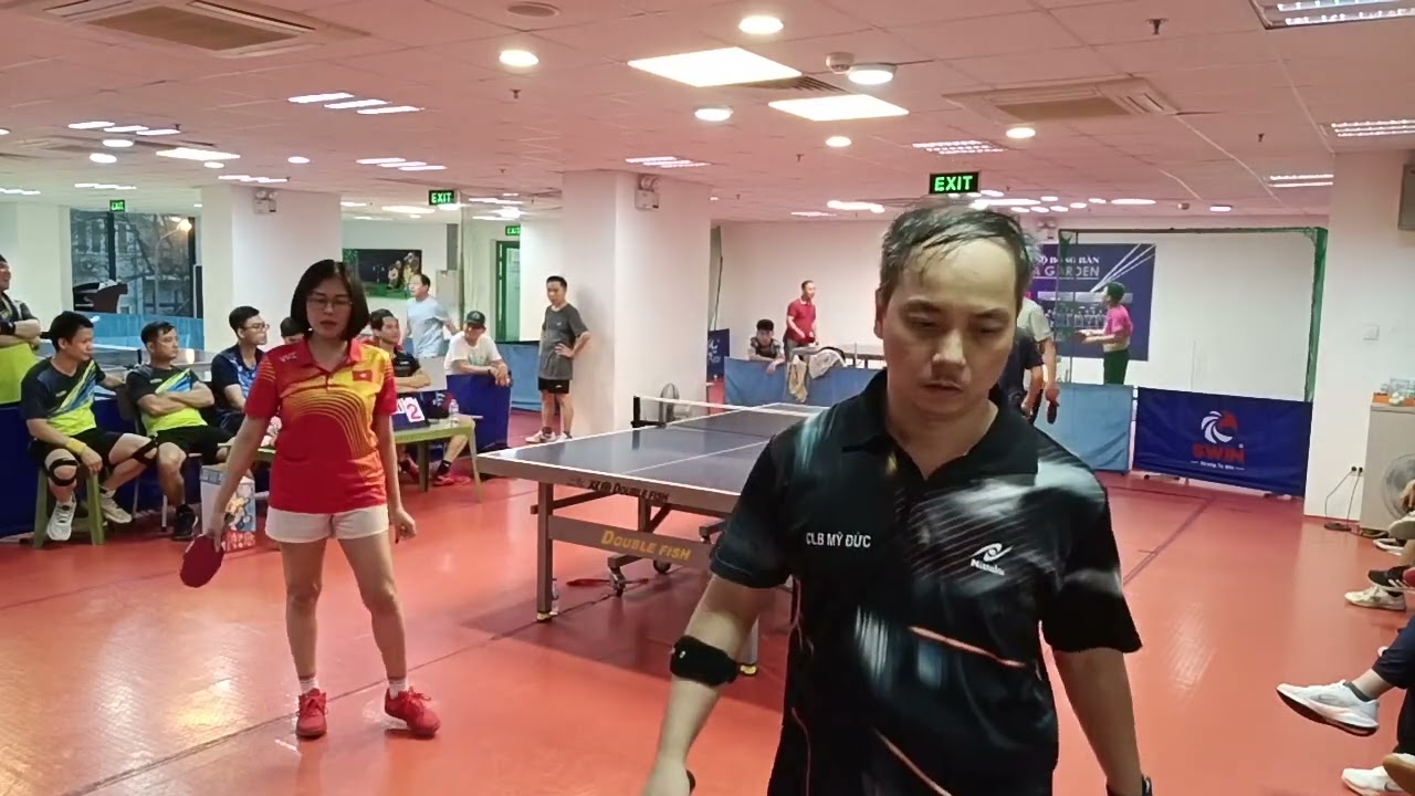 Việt B5+Thảo B3 vs Trung B5+ Hải B4 (THC), vòng 13 BTL