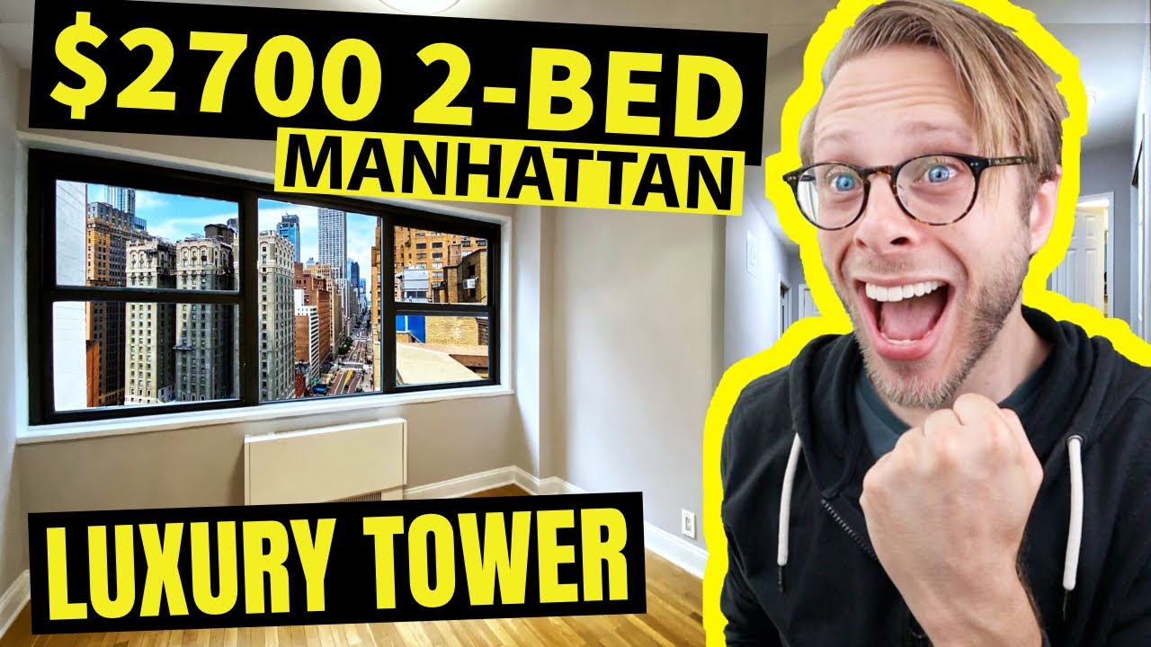 JAW-DROPPING $2700 Luxury 2-Bedroom in Midtown Manhattan NYC