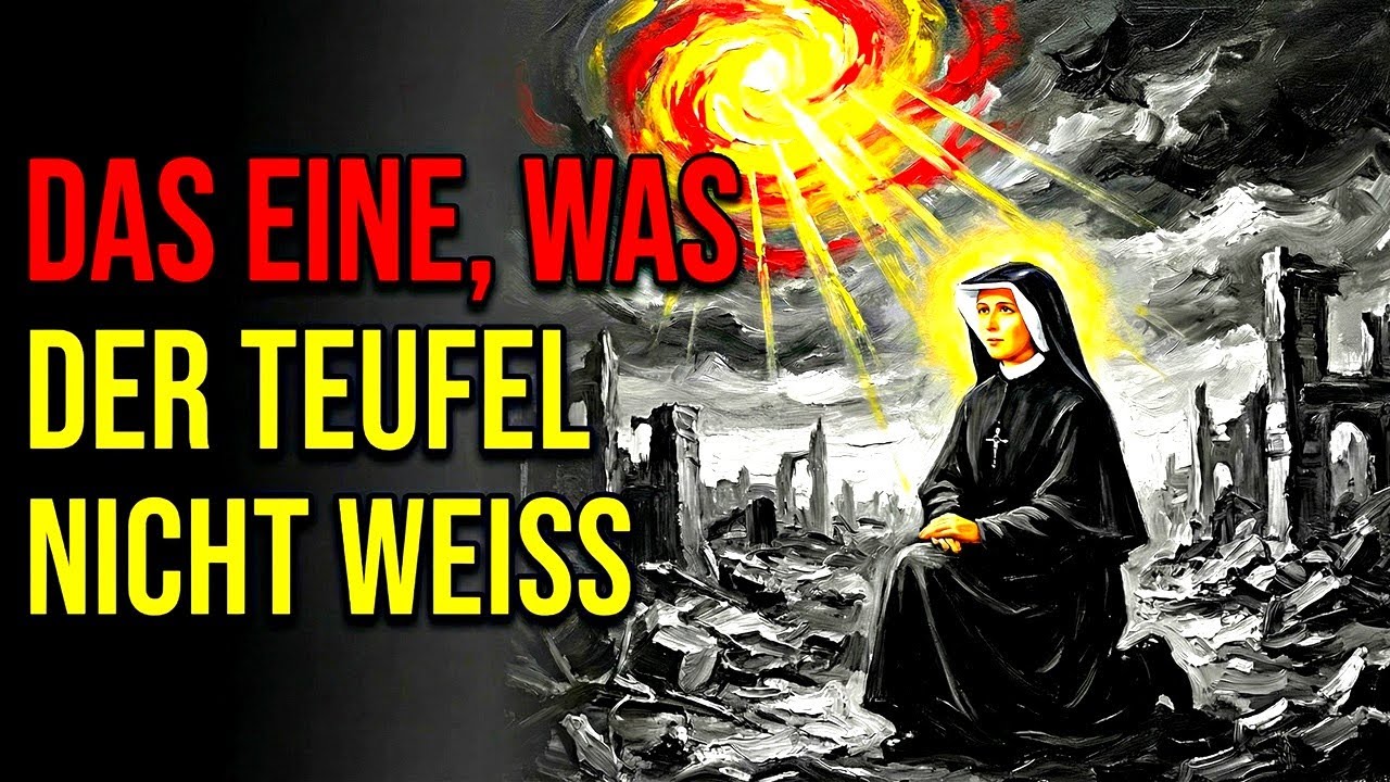 Der Teufel weiß alles, was du getan hast... Außer dieser einen Sache (Hl. Faustina)