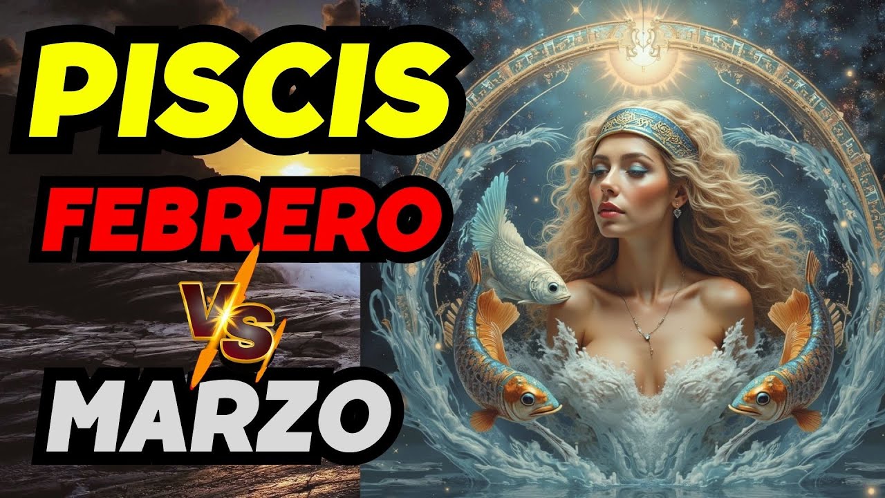 ¿Eres PISCIS de Febrero o de Marzo? DESCUBRE las 12 DIFERENCIAS Clave que Debes Conocer