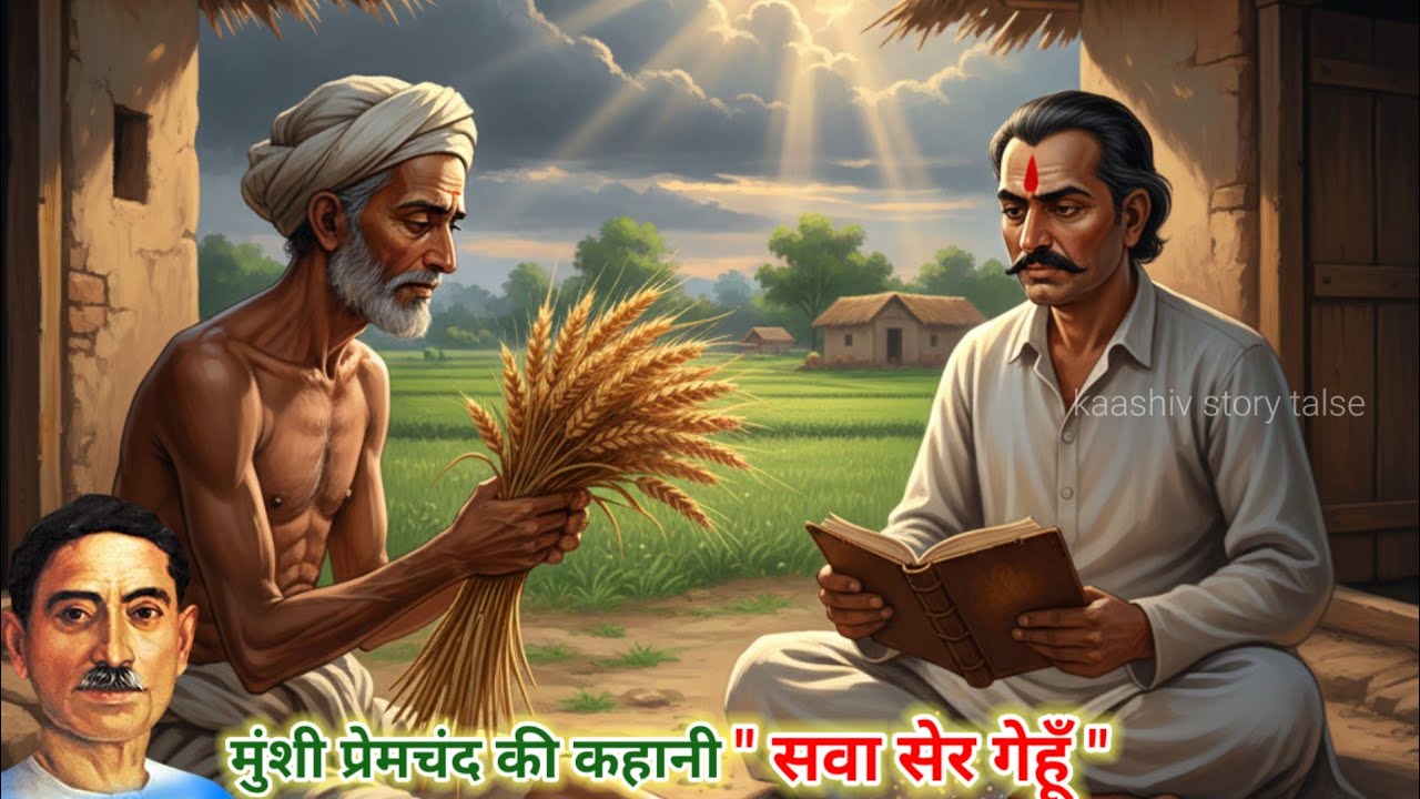 सवा सेर गेहूँ : मुंशी प्रेमचंद की कहानी | Sawa Ser Gehu – Munshi Premchand | 2D Animated Story