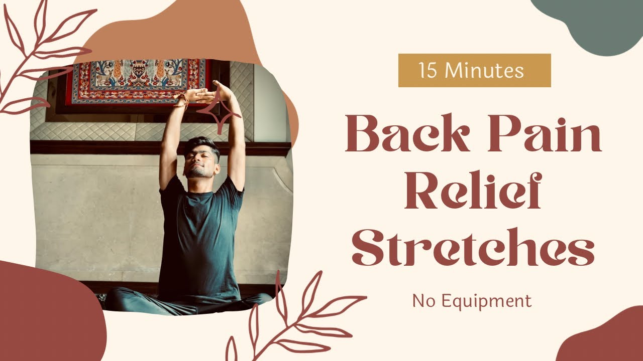 Gentle Yoga Stretches To Release Back Pain | Beginners friendly |