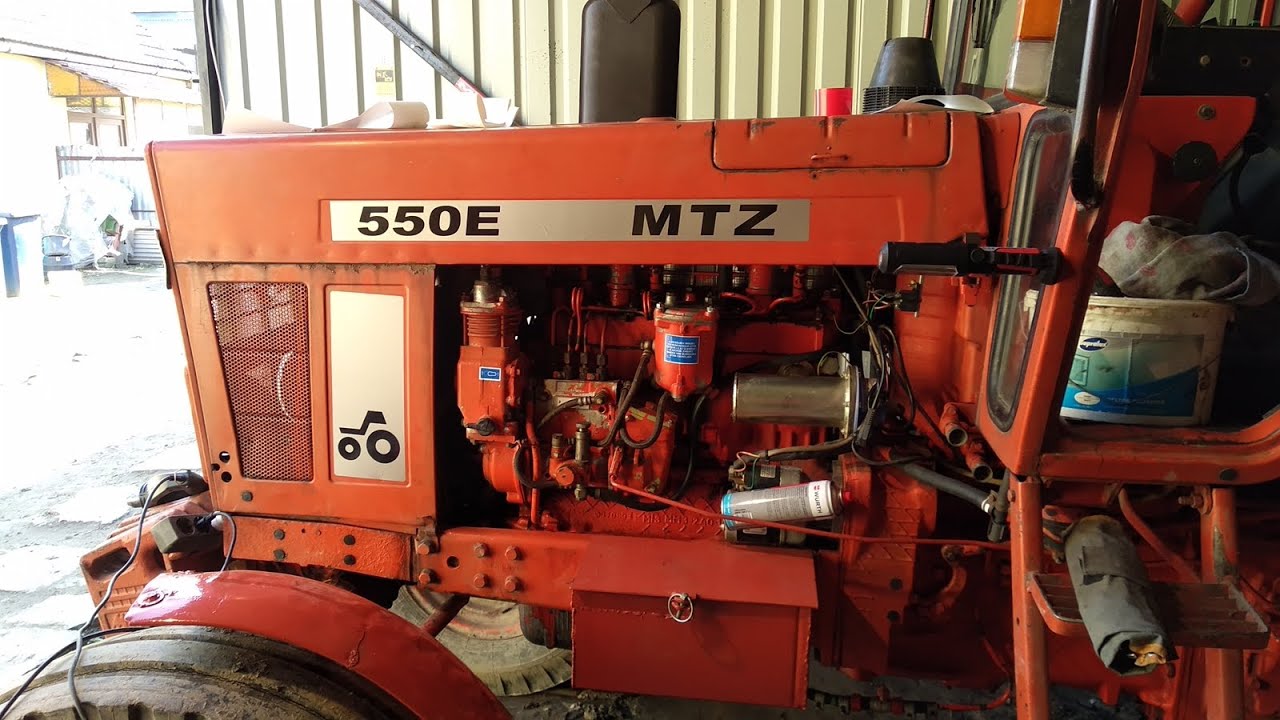 Mtz 550E téli karbantartások