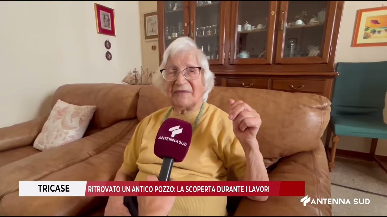 07 GIUGNO 2025   TRICASE   RITROVATO UN ANTICO POZZO   LA SCOPERTA DURANTE I LAVORI