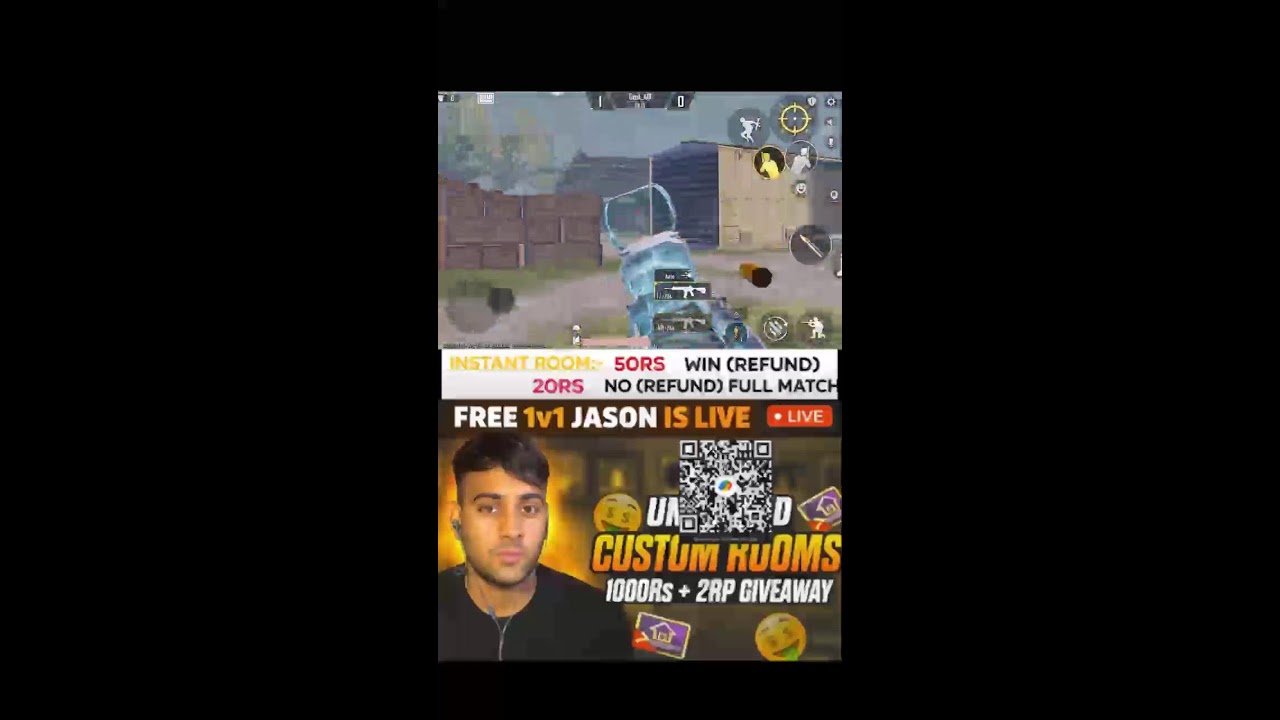 🔥1 v1 With Subscribers 😈 challenge #shorts #bgmi #pubg #jasonbgmi #youtubejason #viral
