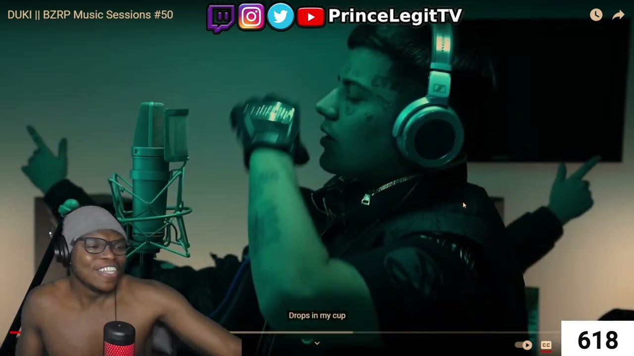 Reacting to Duki || BZRP Music Sessions #50