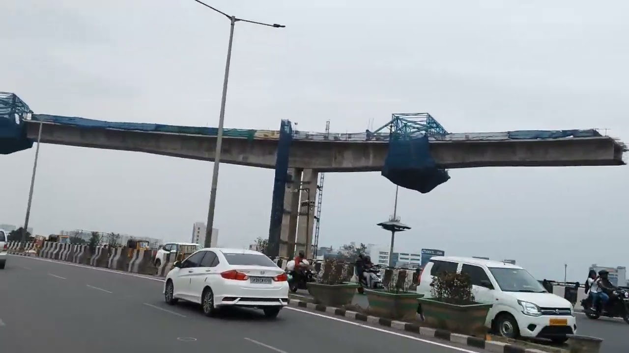 Bike Travelling @ Kathipara Bridge 