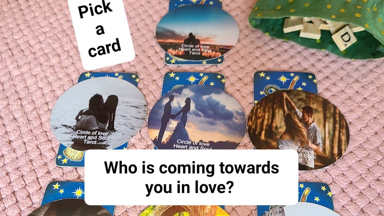 Who is coming towards you in love? Tarot, oracle & initials. Pick a card. #pickacard #tarot #inlove