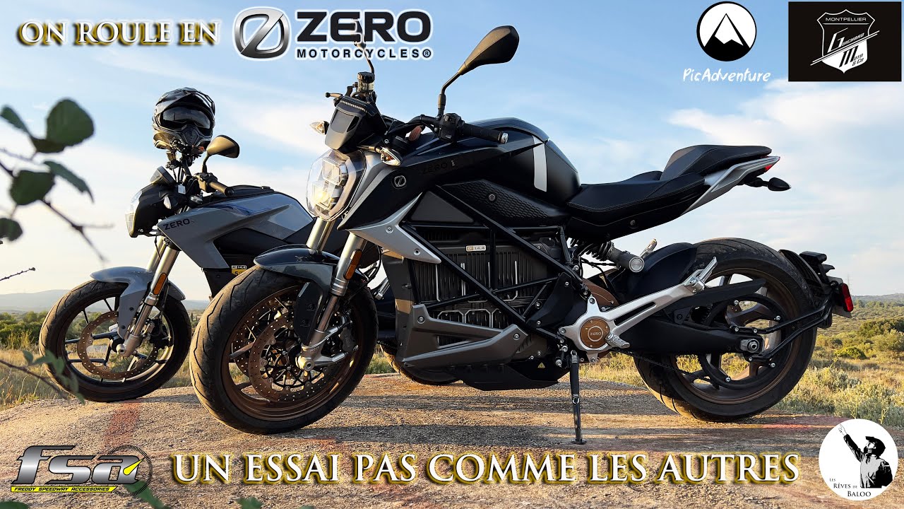 ZERO MOTORCYCLES - ON ROULE EN ELECTRIQUE - UN ESSAI PAS COMME LES AUTRES