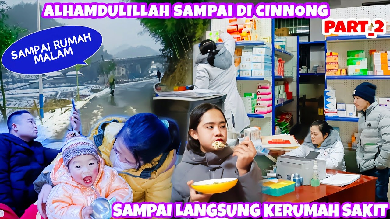 SETELAH JALAN HAMPIR 8 JAM AKHIRNYA SAMPAI DI CINONG,KITAPUN LANGSUNG KERUMAH SAKIT PART_2