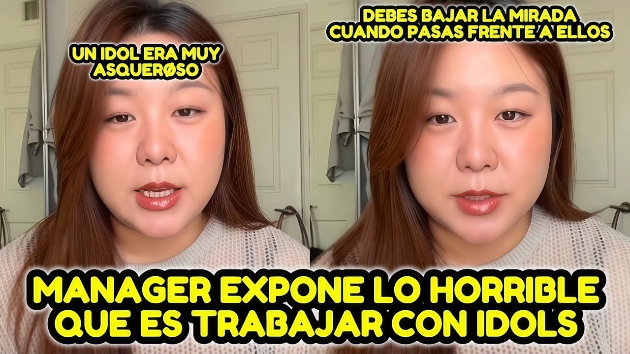 MANAGER EXPONE LO ATERRADOR QUE ES TRABAJAR CON CIERTOS IDOLS Y COMPA&Ntilde;IAS DEL KPOP