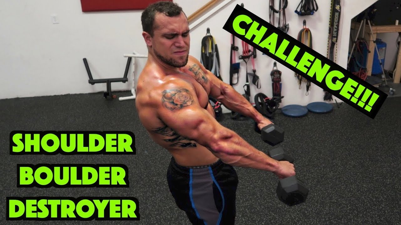 The Shoulder Boulder Destroyer Challenge | RAISE THEM UP!!!