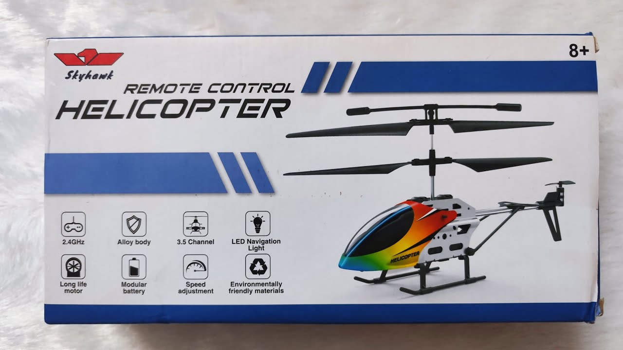 Skyhawk Remote Controled Helicopter Unboxing