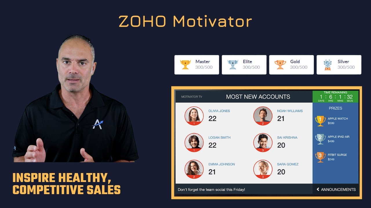 Zoho Motivator Demo - For Sales Teams