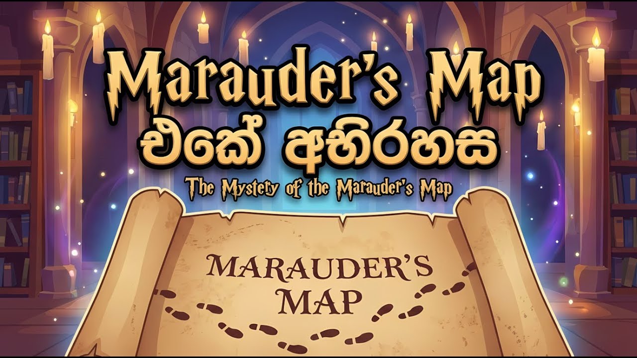 Harry Potter කතා මාලාවේ "Marauder's Map" එක ගැන ලොකුම Plot Hole එක!