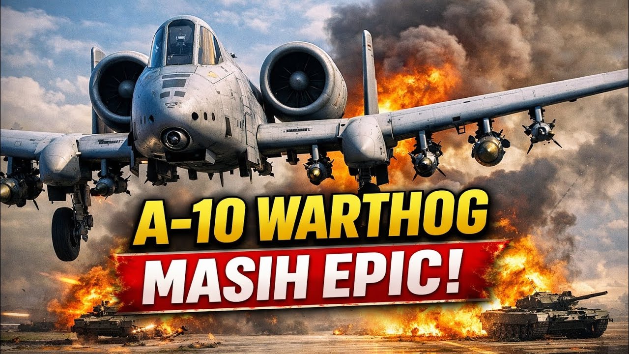 A-10 Thunderbolt II 2026 | Warthog Masih Jadi Raja Tank Killer?