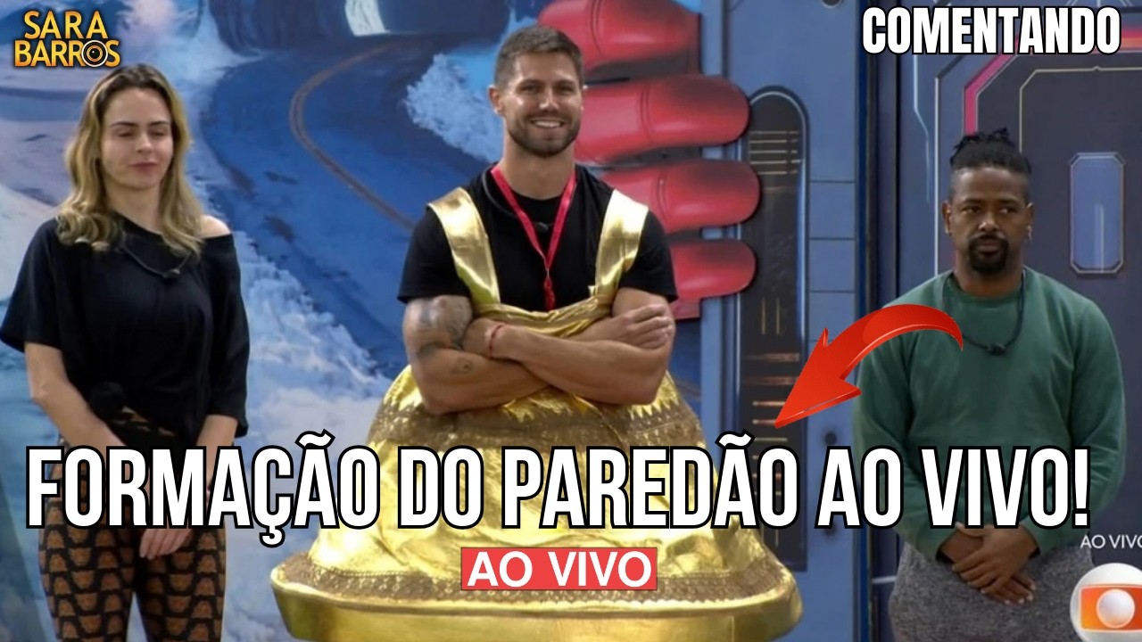 🚨BBB26 AO VIVO COM FORMAÇÃO DE PAREDÃO SURPRESA E DINÂMICA DAS CAIXAS + PROVA BATE E VOLTA A NOITE