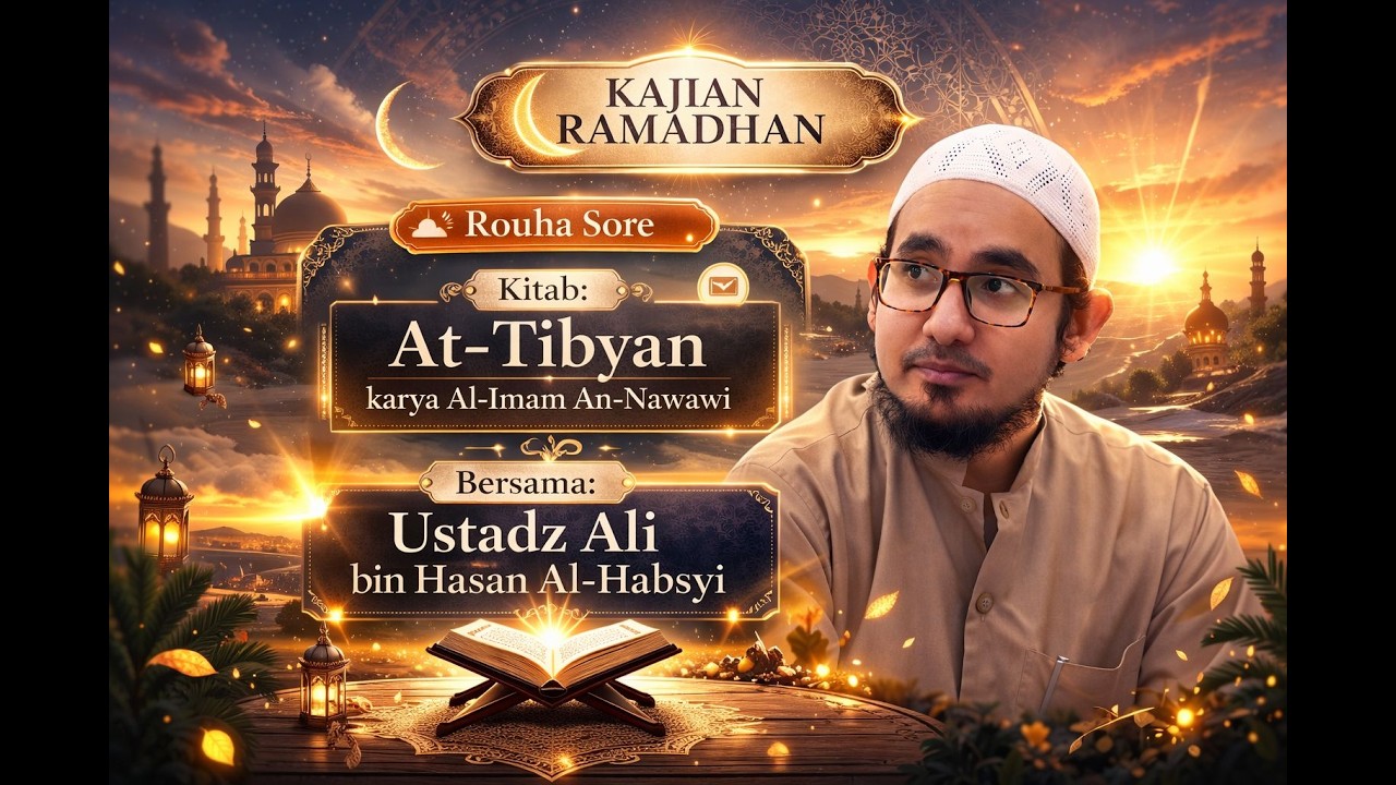 Roha Sore Kajian Spesial Bulan Ramadhan Kitab Attibyan | Live Ribath Masjid Riyadh Solo