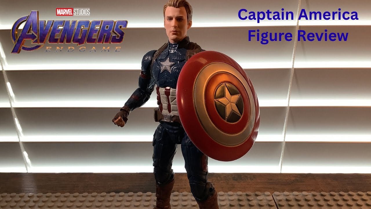 Avengers Endgame Marvel Legends Captain America Figure Review 