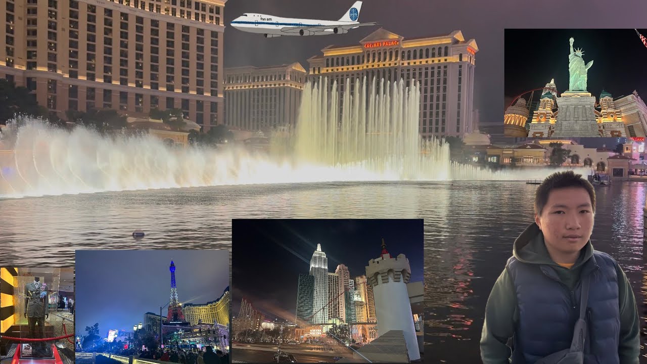 Exploring the Las Vegas strip, the Las Vegas new year trip part 2 of part 3