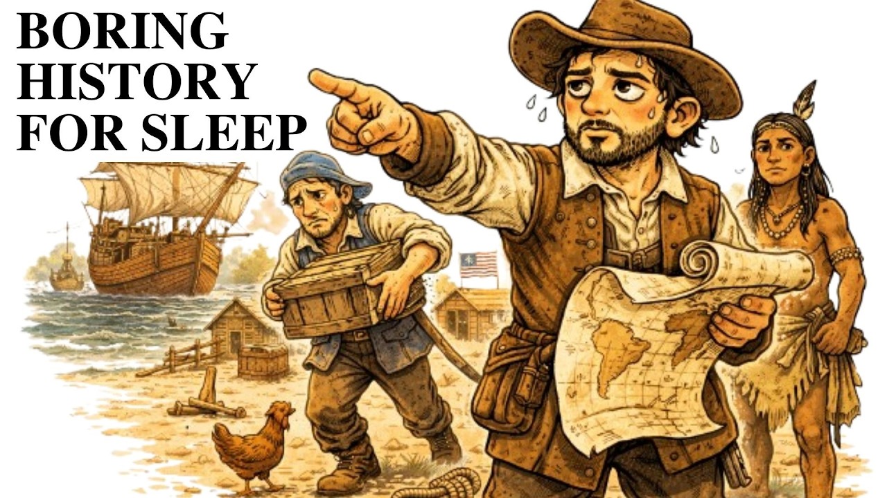 The Brutal Truth About How the Americas Were Colonized | Boring History For Sleep