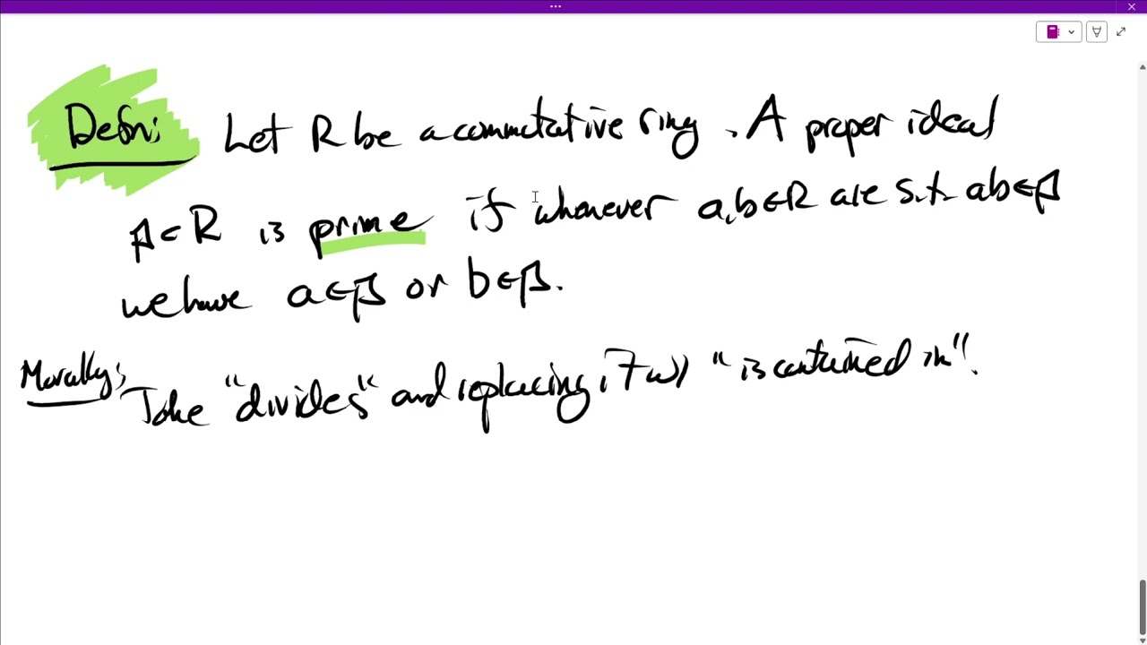 Section 3.4, Principal Ideal Domains, Prime Ideals and Prime Elements
