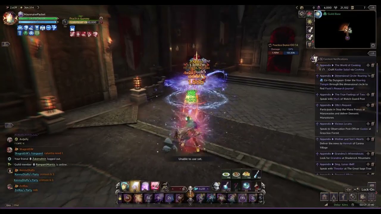 Throne and Liberty- Invocator 5mill dummy 36sec