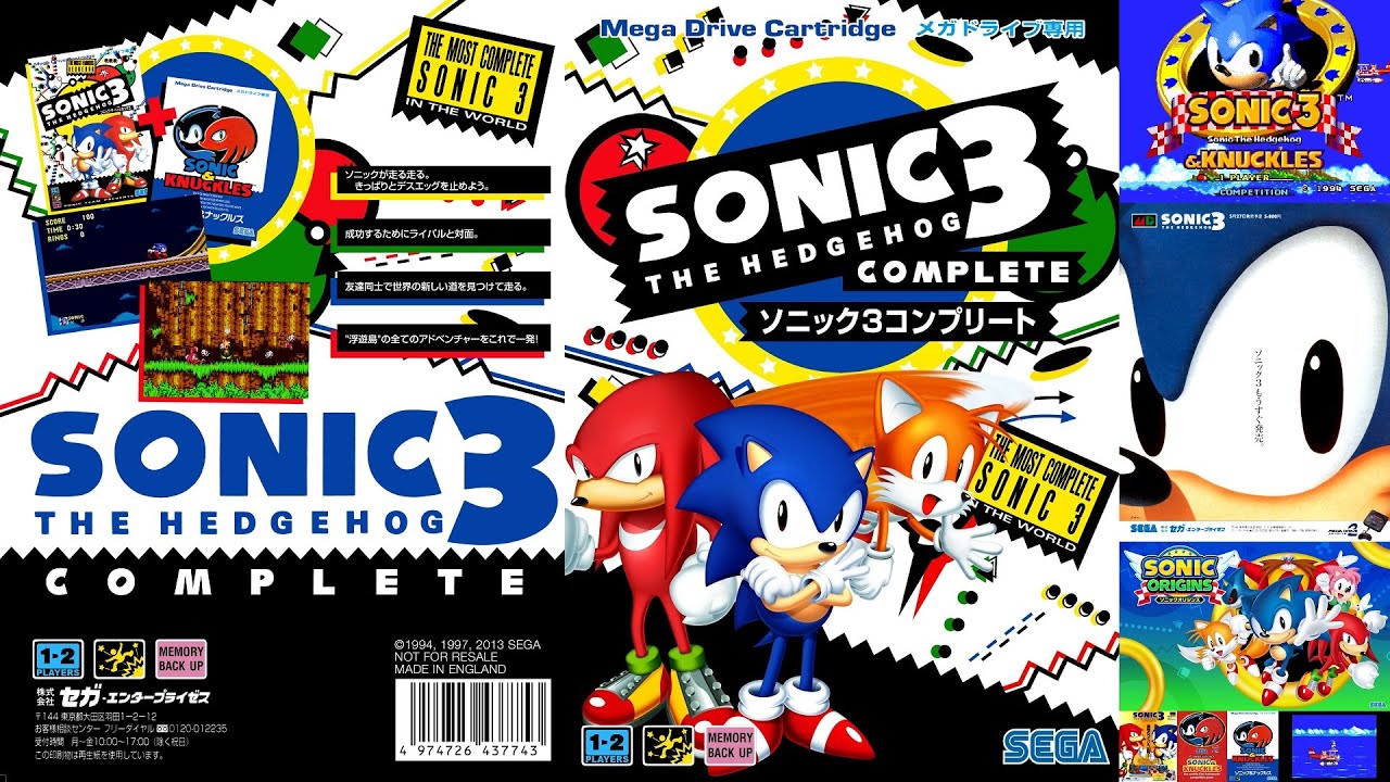[MD/GEN] Sonic 3 & Knuckles OST Boost Mix