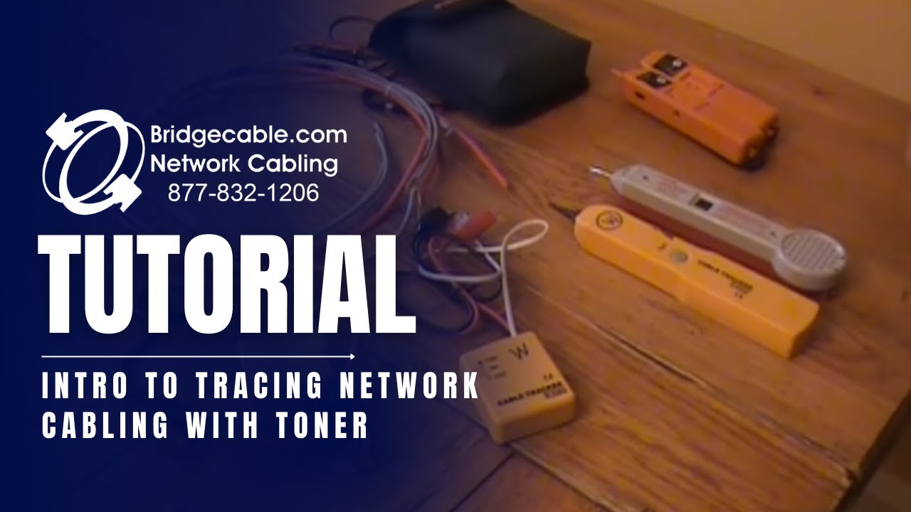 DIY Guide or Intro to Tracing Out Network Cabling with a Toner | BridgeCable.com