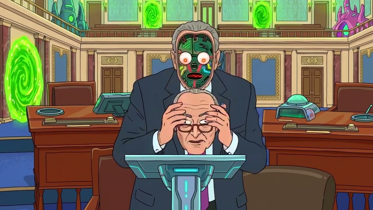 The White House Rick and Morty style Trump Video