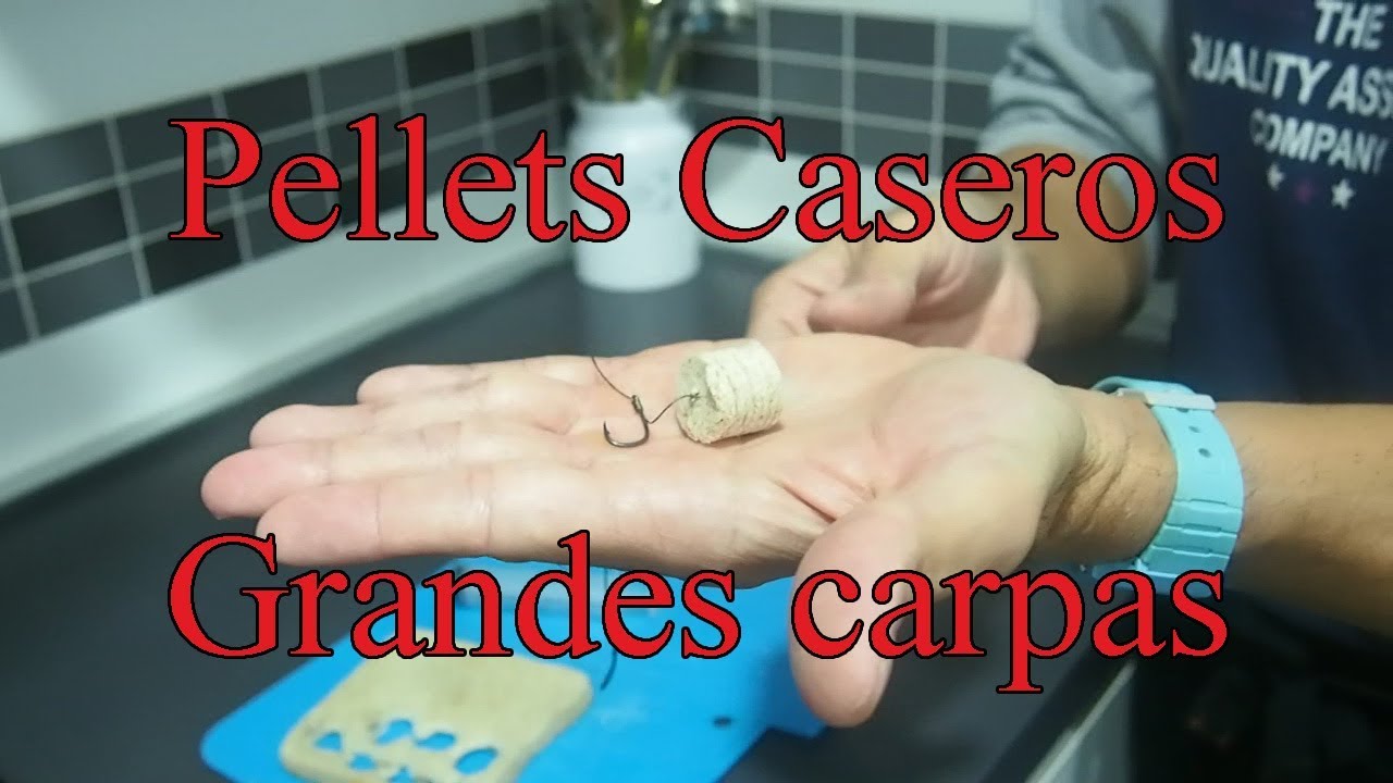 Bricopesca de Carpfishing:  como hacer tus propios Pellets Casero para pescar grandes carpas.