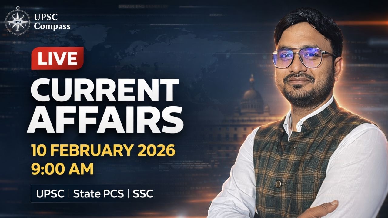 UPSC Current Affairs LIVE Class 2026 | Prelims & Mains Focused Analysis | Daily CA Strategy