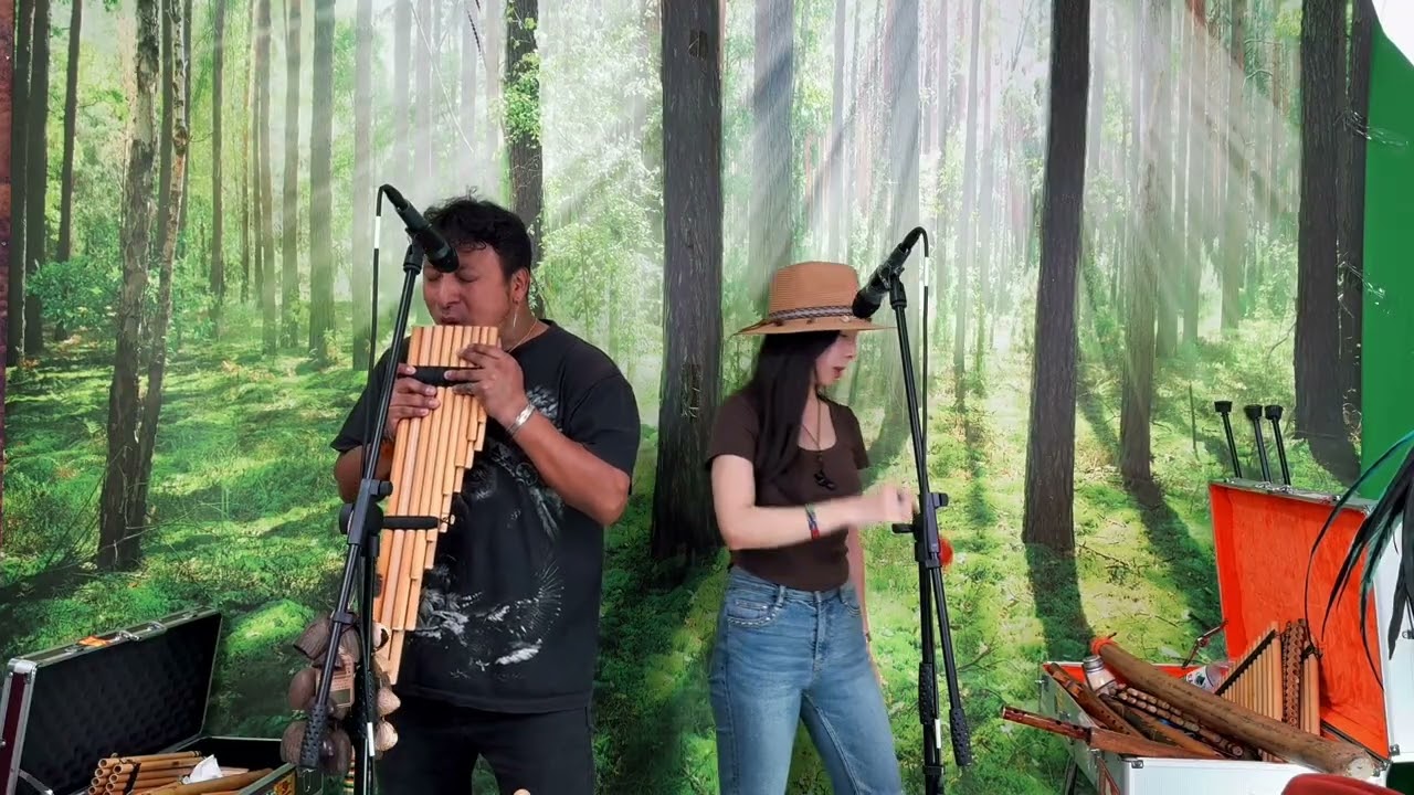 Amanecer Andino - Quena y Zampoña 🪈 Jean Atauje y Aileen ⛰️