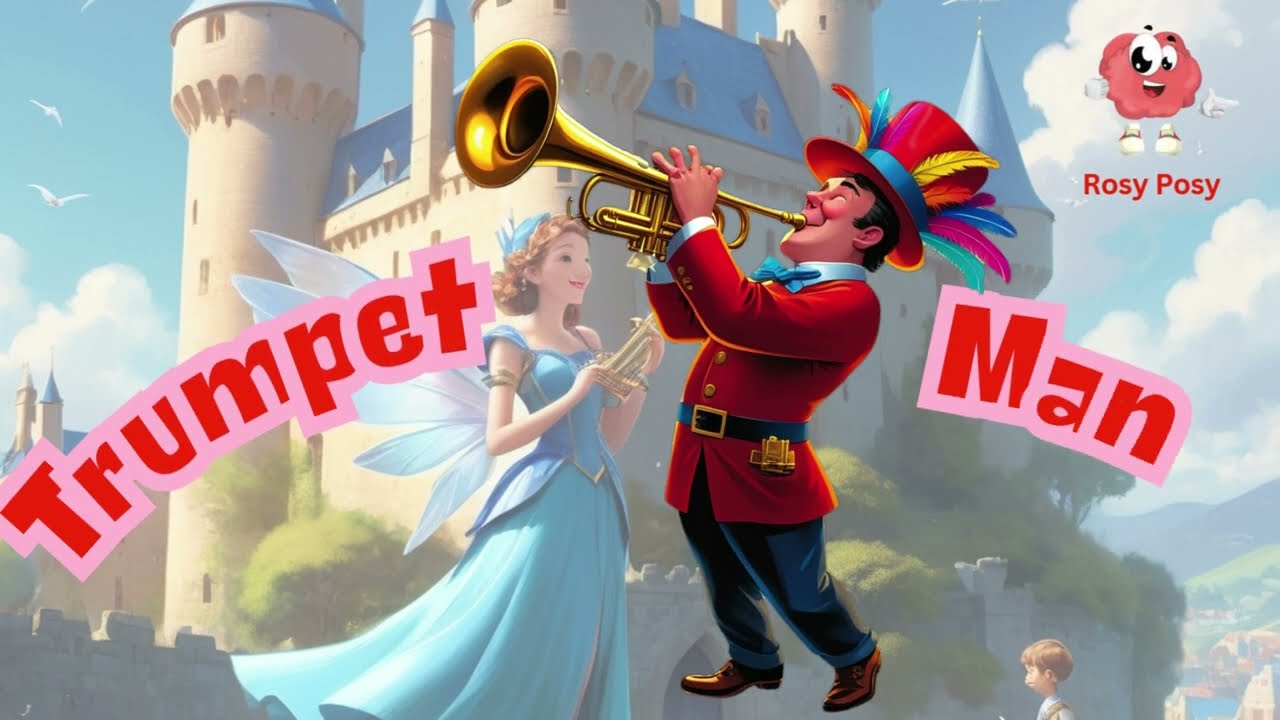 Trumpet Man Wakes Up Seagull’s Island with Joyful Tunes! 🎺🏝️☀️ Fun Energetic Kids Song | Sing Along!