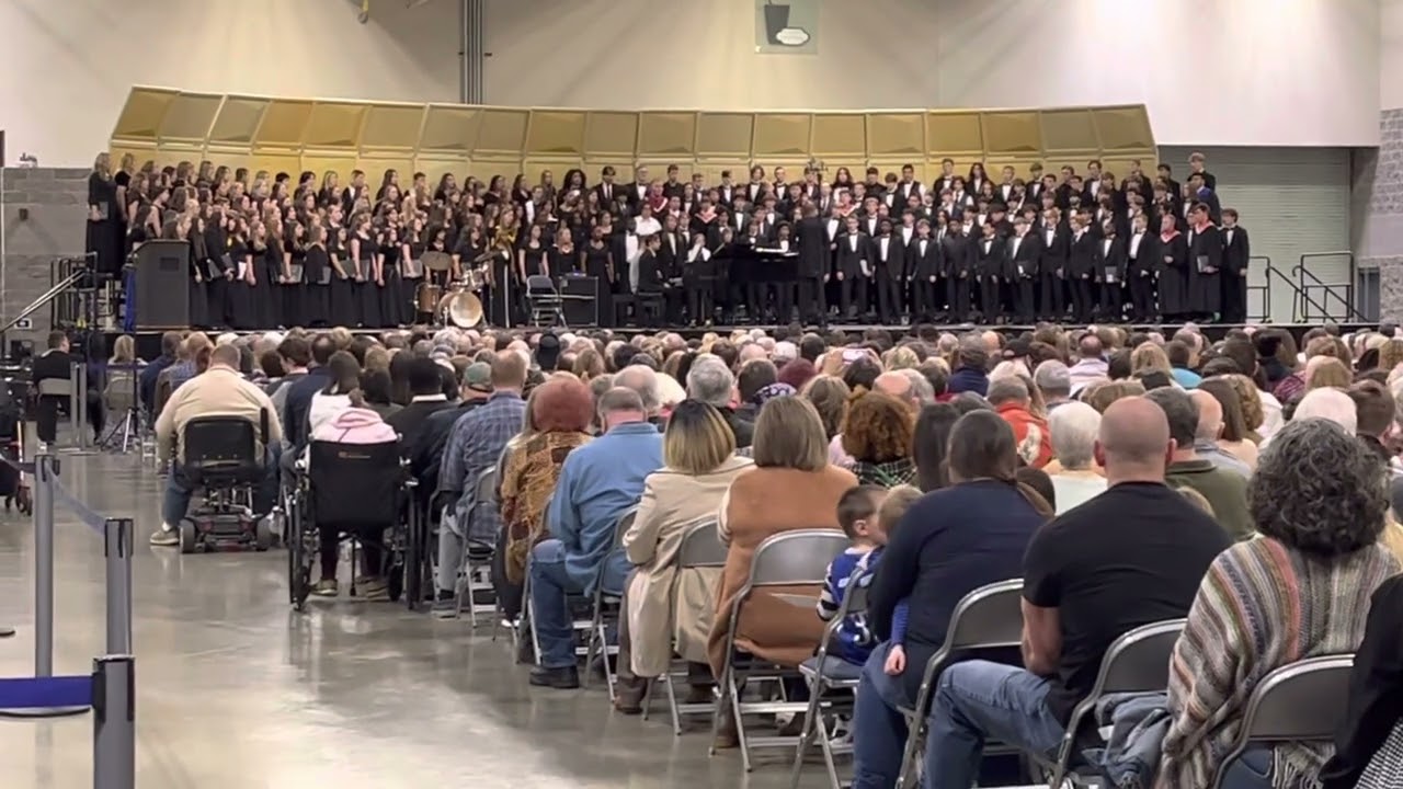 (2023 Arkansas All-State SATB Choir) “A Prayer” Ken Burton/“Awake the Harp” Haydn - J. M. Ferdinand
