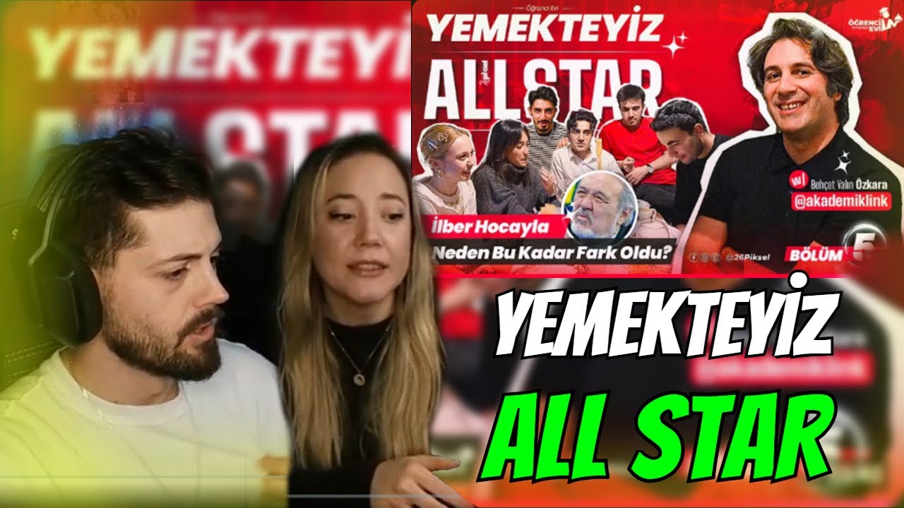 &Ouml;ĞRENCİ EVİ YEMEKTEYİZ ALL STAR | SHRBRK İZLİYOR!