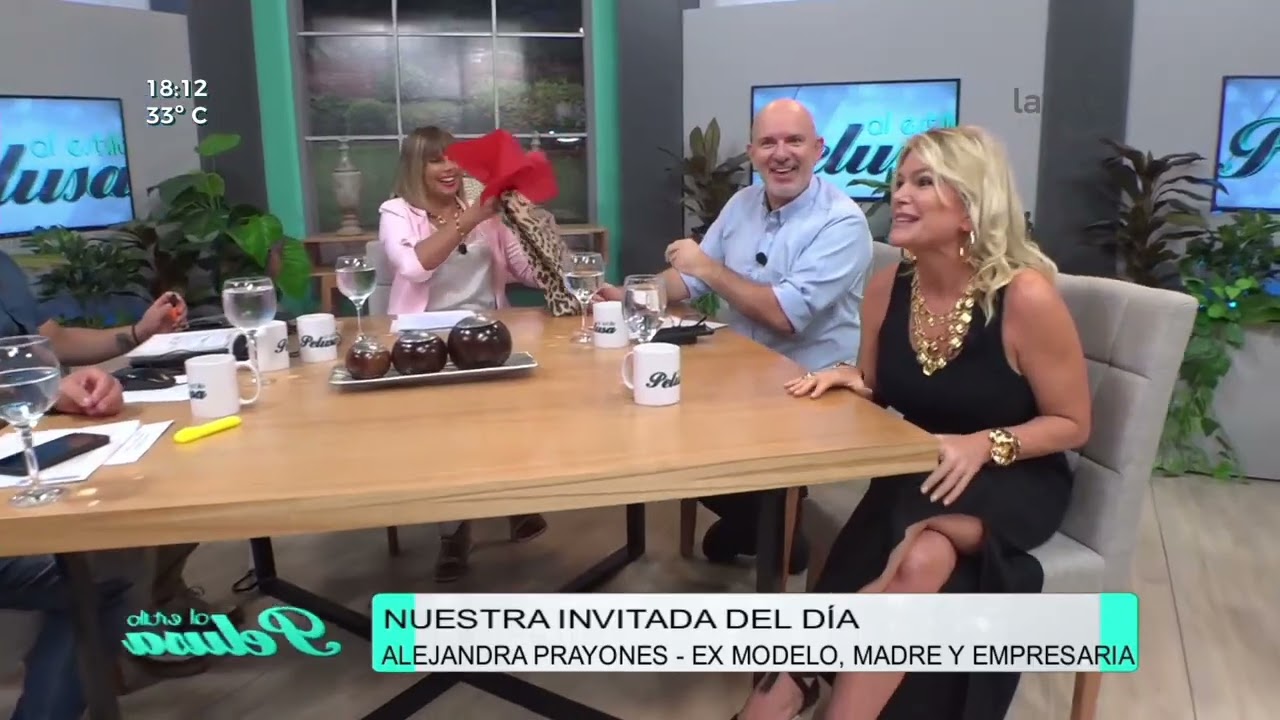 Pelusa Rubín mano a mano con la eterna top Alejandra Prayones en #AlEstiloPelusa