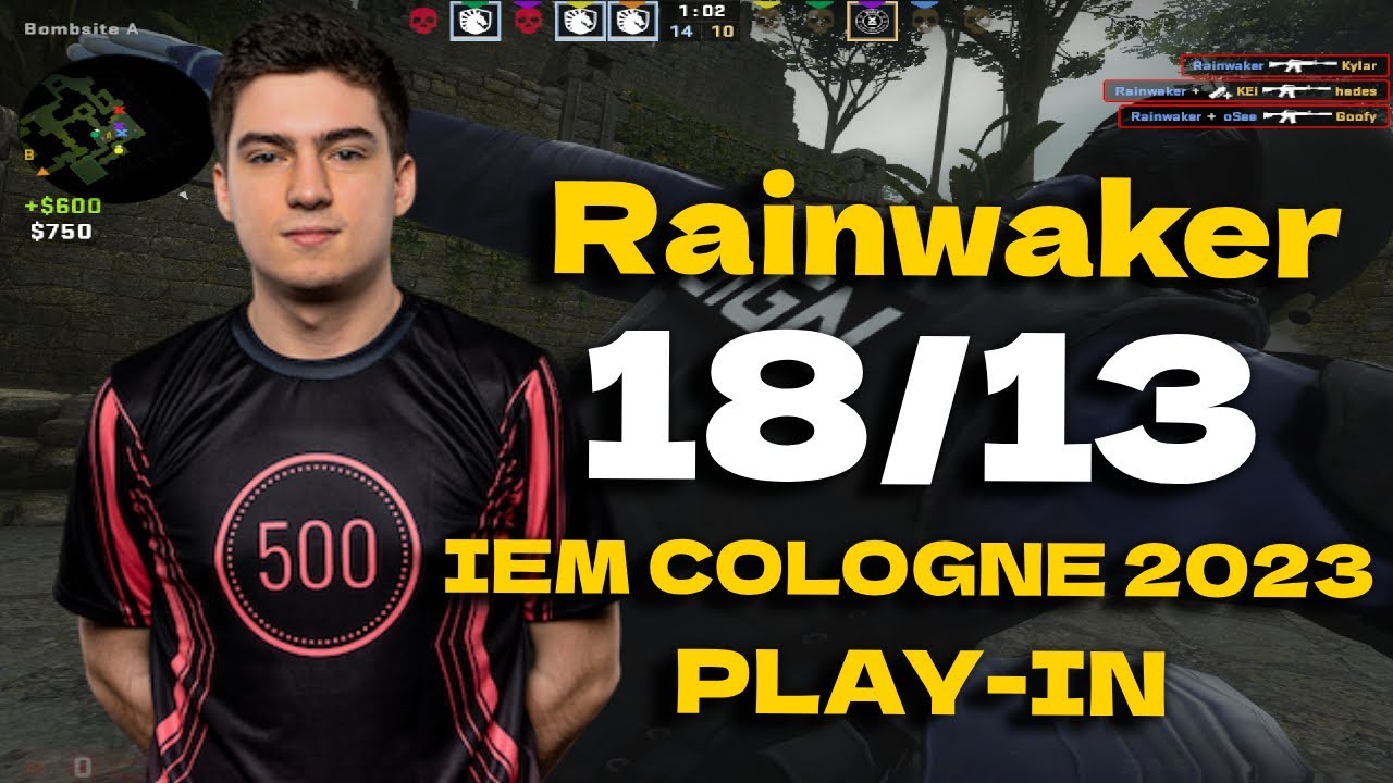 CSGO POV Liquid Rainwaker (18/13) vs 9INE (ANCIENT) @ IEM Cologne 2023 Play-in