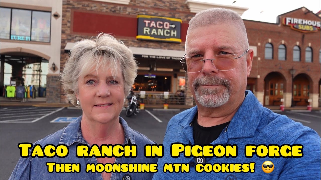 Taco Ranch в Пиджен-Фордж… А потом печенье Moonshine Mountain! 😎