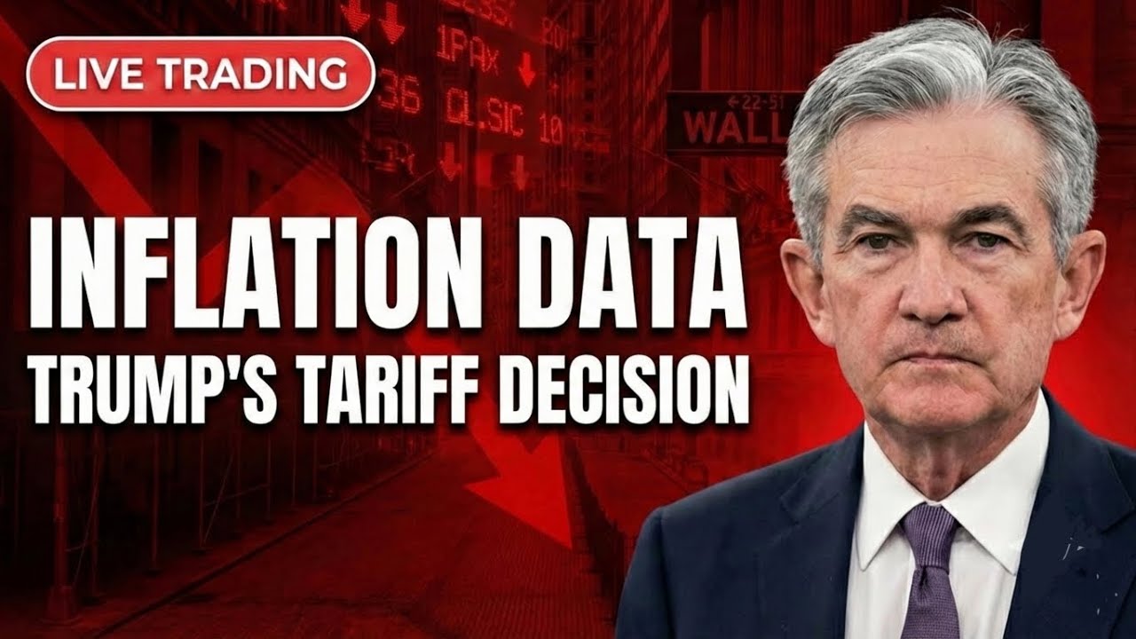 Stock Market Today: GDP PCE Inflation, Trump’s Tariff Decision | Live Trading Stocks Futures 