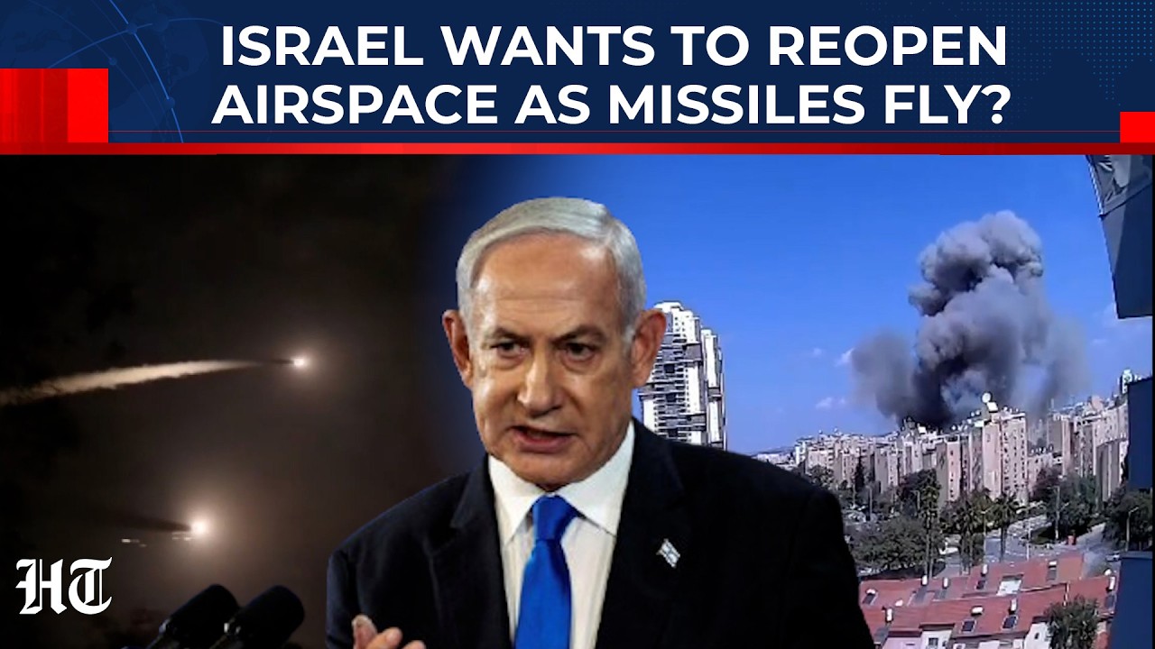 Netanyahu Desperate To End War? Israel Wants To Reopen Airspace As Iranian Missiles Wreak Havoc