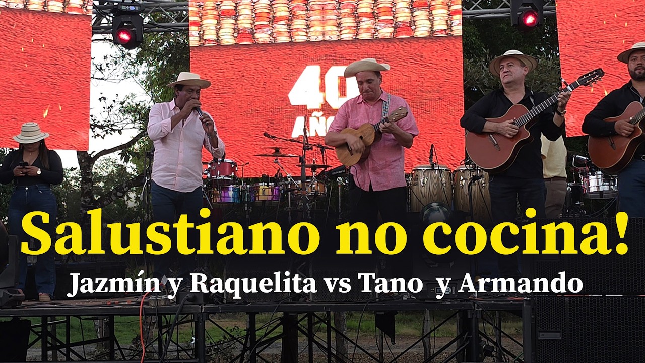Jazmín y Raquelita vs Tano  y Armando N° 1642 ( UN HOMBRE QUE ME COCINE)