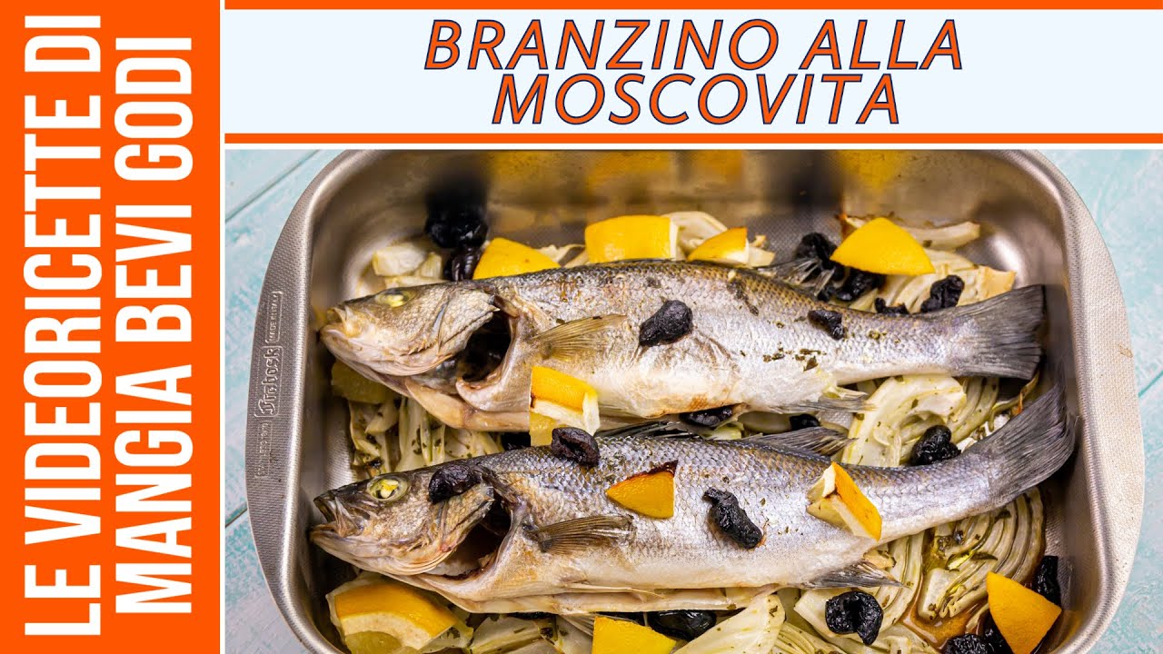 BRANZINO CON FINOCCHI (ALLA MOSCOVITA)